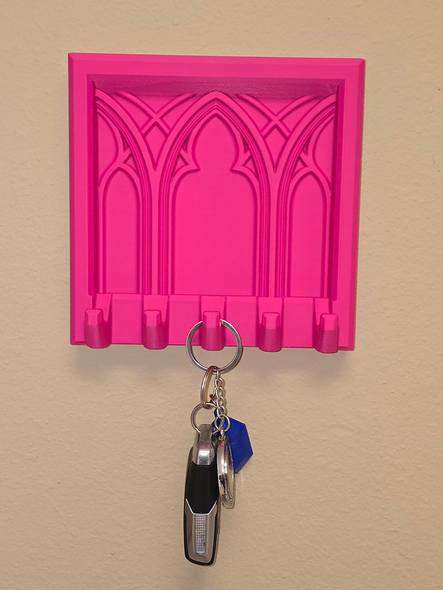 Gothic Cathedral 5 Hook Hanger